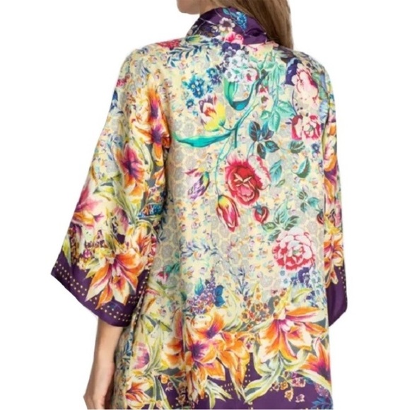 New Johnny Was Weller Topiary Hunter Kimono | Size XXL - Picture 2 of 11